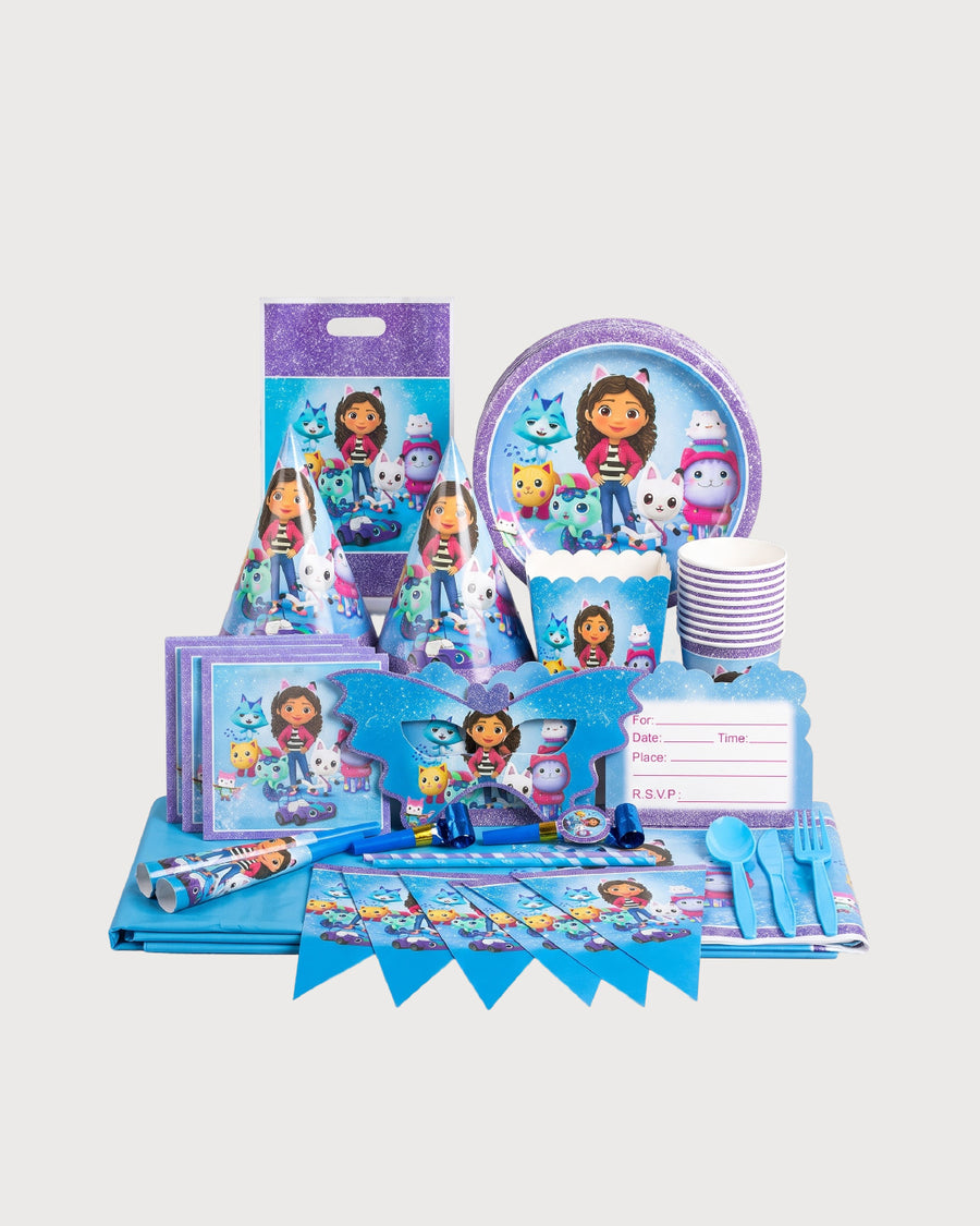 طقم أدوات حفلة Gabby's Dollhouse