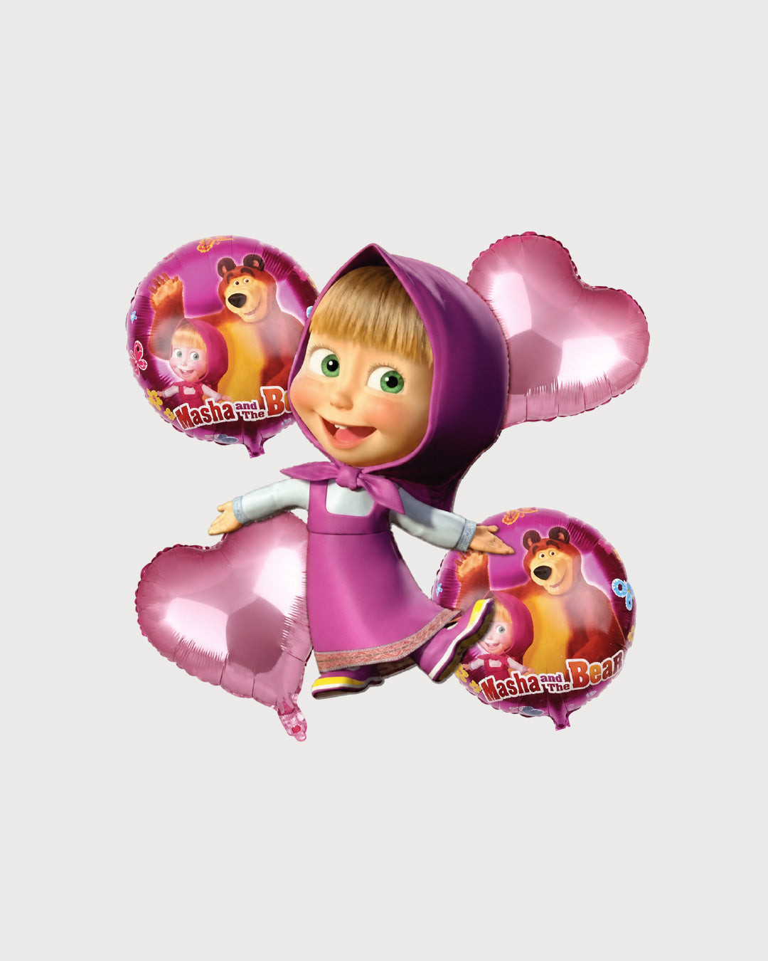 Masha and the Bear Balloon Bouquet