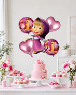 Masha and the Bear Balloon Bouquet