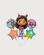 Gabby's Dollhouse Balloon Bouquet