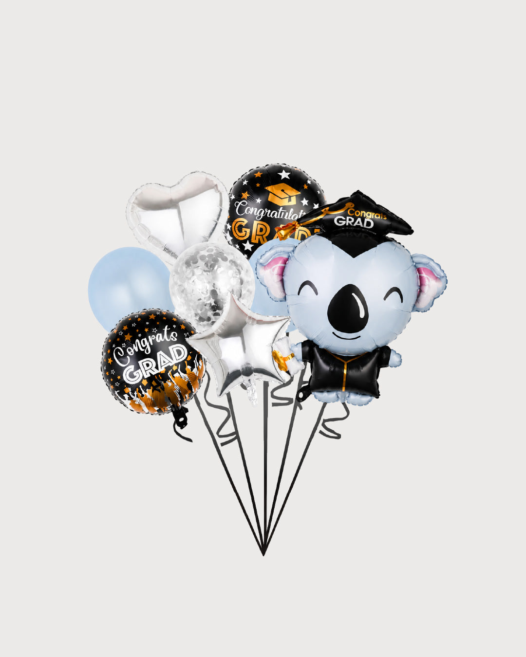 Congrats Grad Koala Balloon Bouquet
