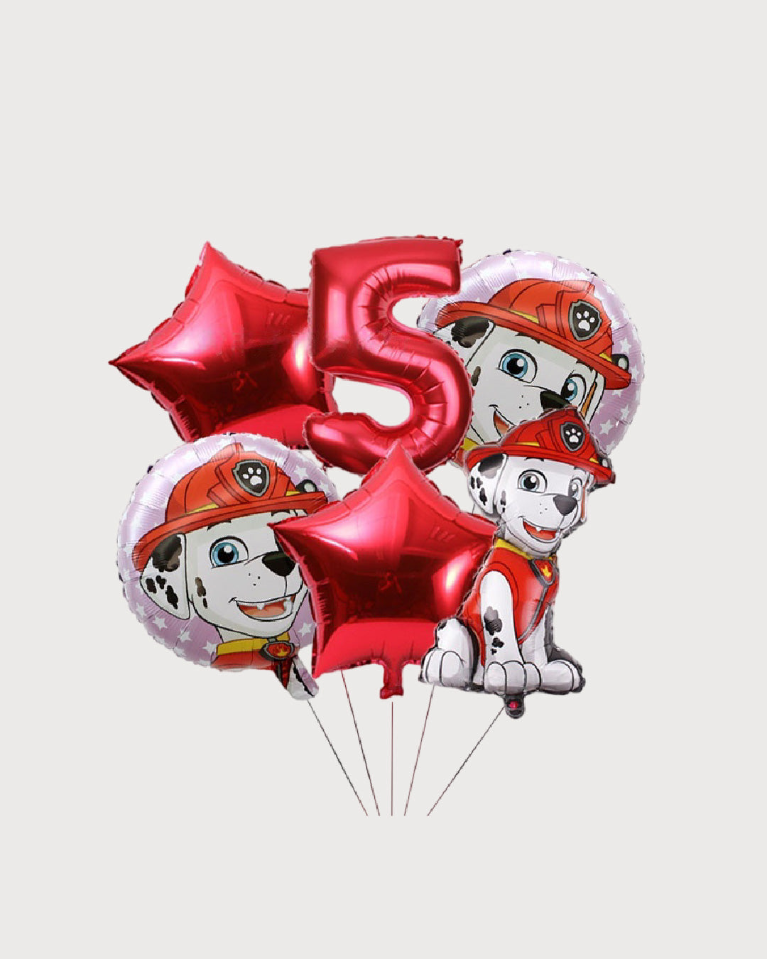 Paw Patrol Marshall Number Balloon Set
