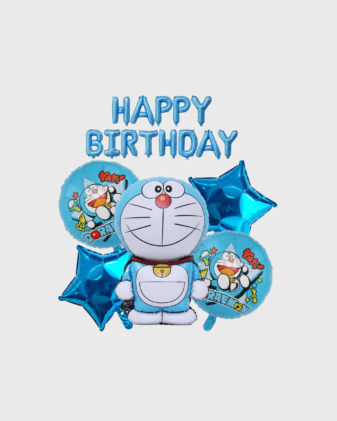 Doraemon Happy Birthday Balloon Set