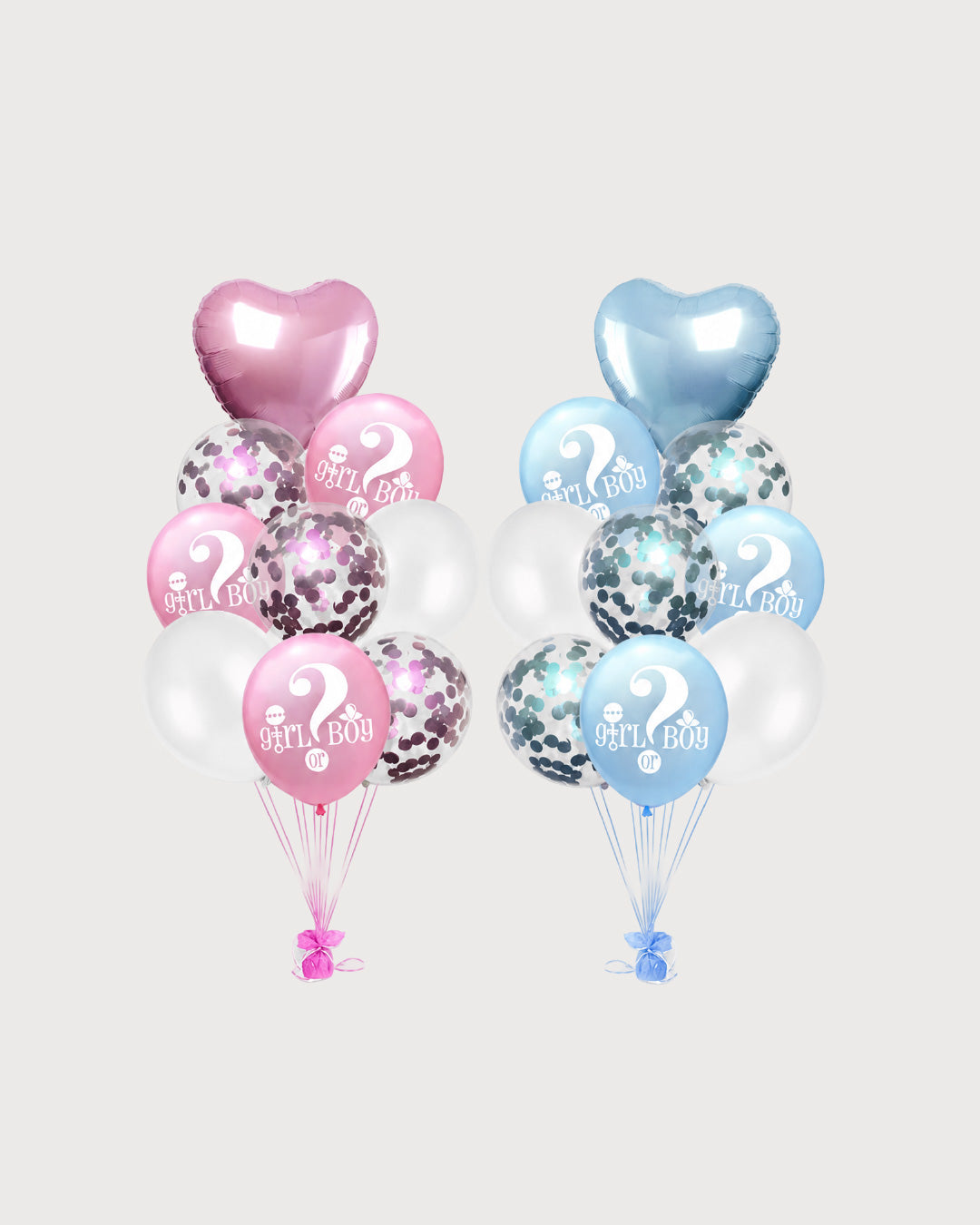 Girl or Boy Gender Reveal Balloon Set