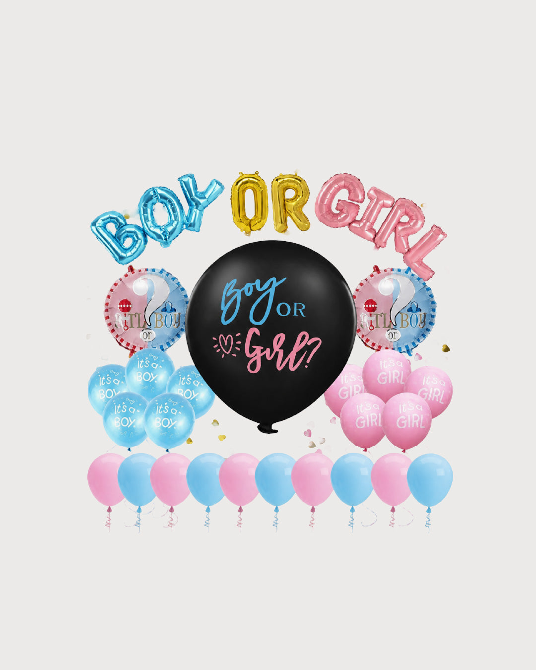 Boy or Girl Gender Reveal Party Set