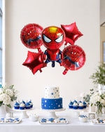 Spider-Man Red Foil Balloon Bouquet
