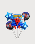 Spider-Man Blue Foil Balloon Bouquet