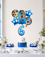 Toy Story Woody Blue Number Balloon Set