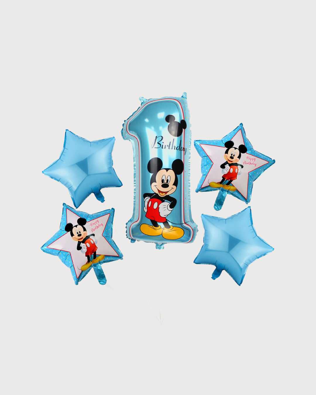 Mickey Mouse First Birthday Balloon Set