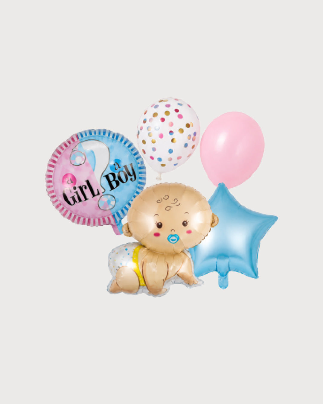 Girl or Boy Baby Gender Reveal Bouquet
