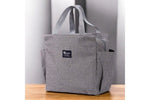 Large Capacity Thermal Insulation Lunch Bag With 2 Pockets
