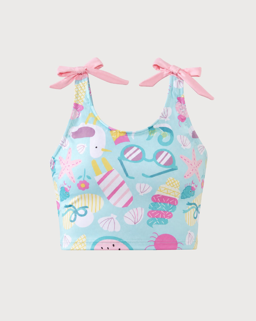 Kid’s Girls 3-Piece Swimsuit Set, Swimwear, Swimming Clothes