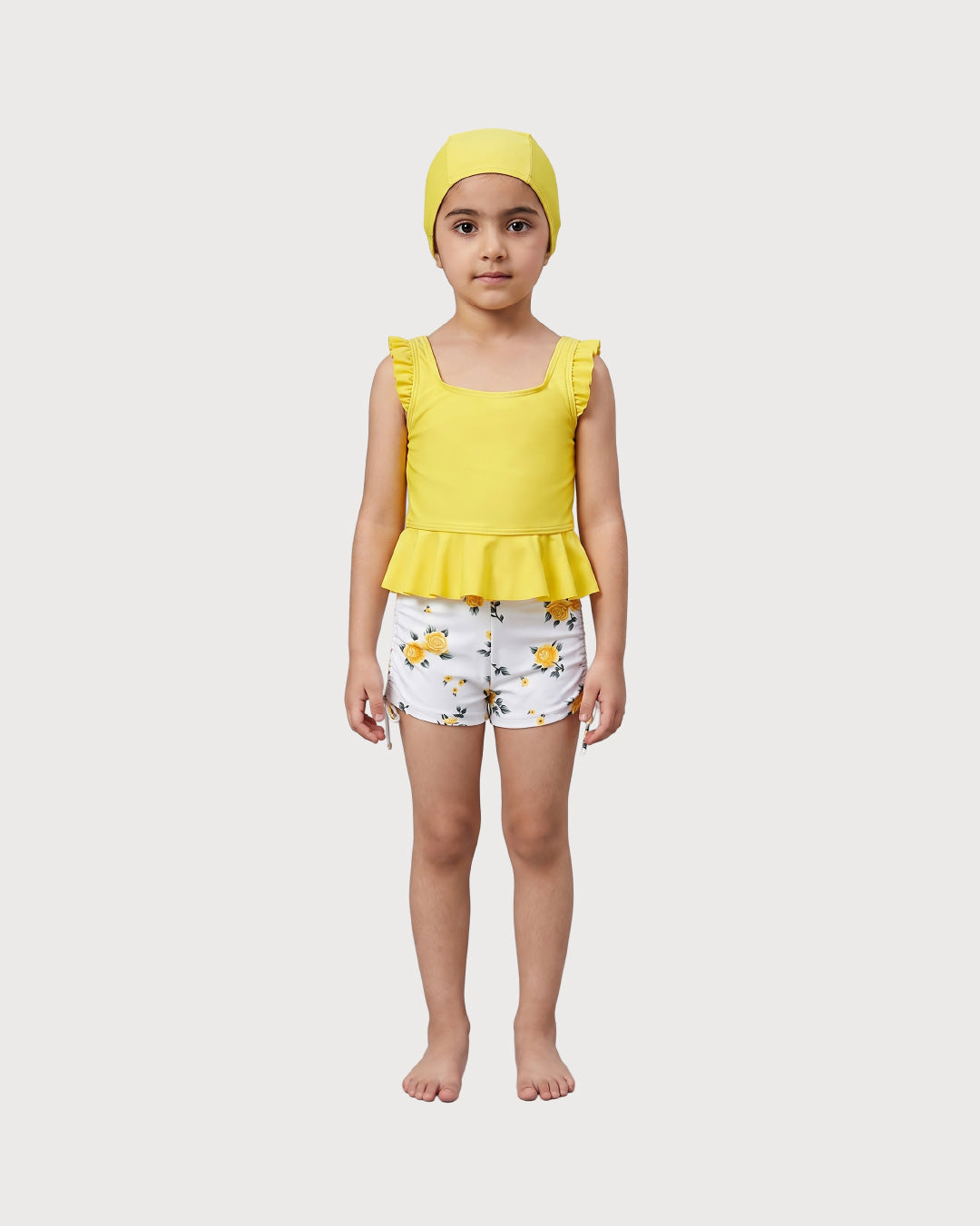 Kid’s Girls 3-Piece Swimsuit Set, Swimwear, Swimming Clothes