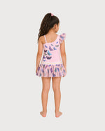 Kid’s Girls 2-Piece Butterfly Swimsuit Set, Swimwear, Swimming Clothes