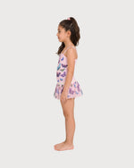 Kid’s Girls 2-Piece Butterfly Swimsuit Set, Swimwear, Swimming Clothes