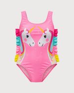 Kid’s Girls Unicorn One-Piece Swimsuit, Swimwear, Swimming Clothes