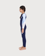 Kid’s Girls Full-Length Long-Sleeve Swimsuit, Swimwear, Swimming Clothes