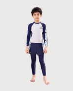 Kid’s Boys 3-Piece Long-Sleeve Mickey Swimsuit Set, Swimwear, Swimming Clothes