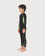 Kid’s Boys 2-Piece Long-Sleeve Swimsuit Set, Swimwear, Swimming Clothes