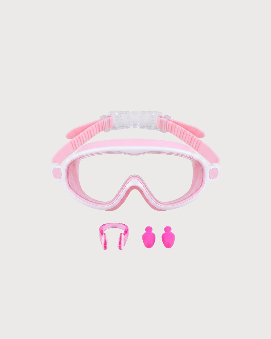 Kids’ Swimming Goggles, Nose Clip and Earplugs Set
