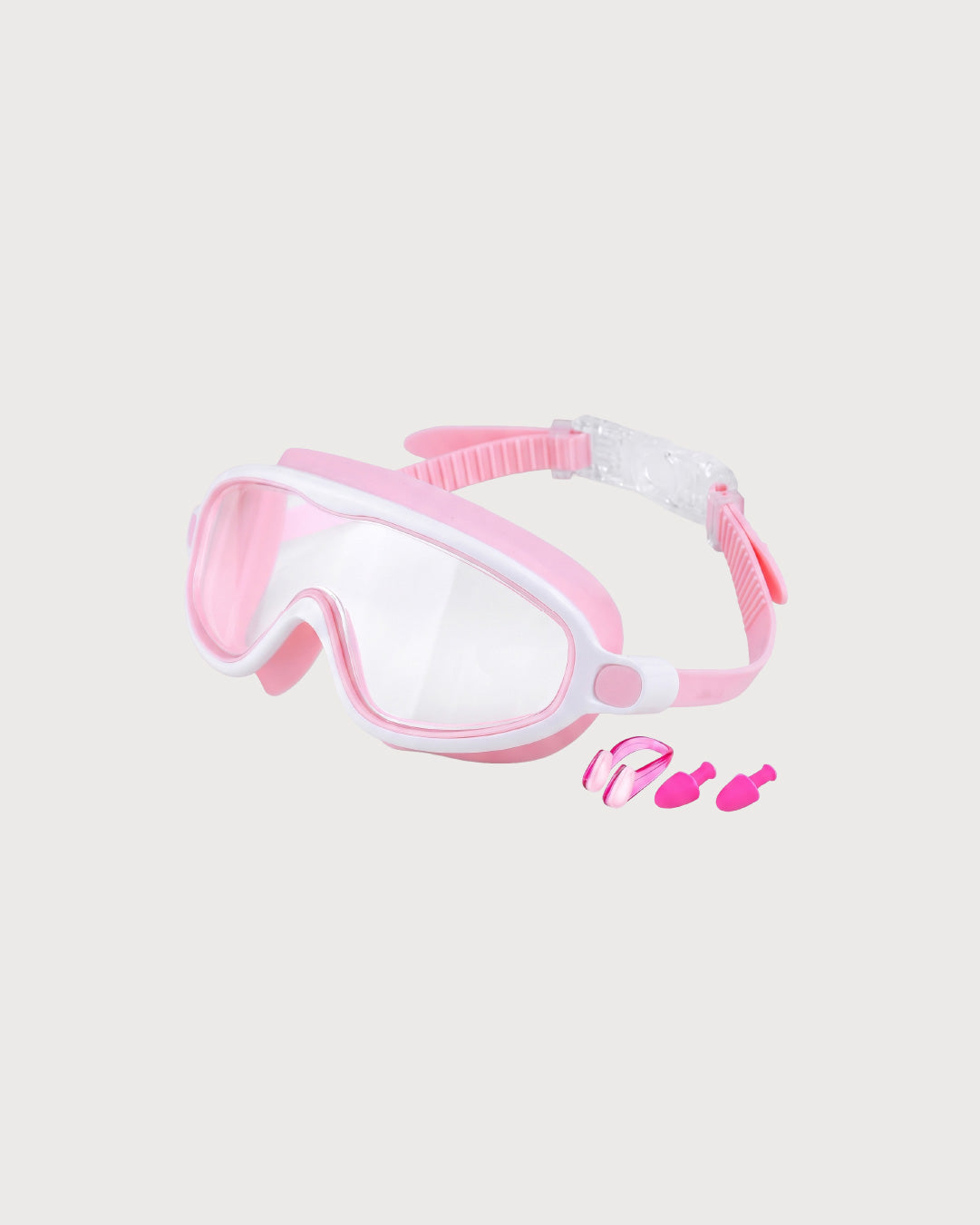 Kids’ Swimming Goggles, Nose Clip and Earplugs Set