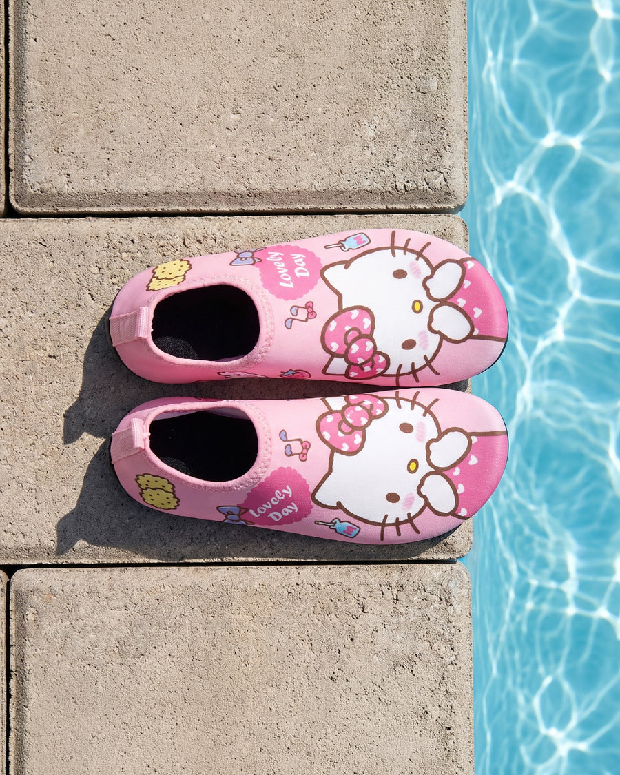 Kids’ Swim Shoes, Swimming Shoes, Cartoon Cat Design