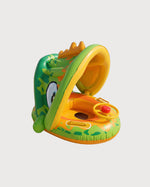 Baby Inflatable Car Swim Float with Canopy