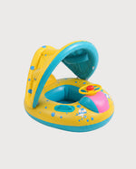 Baby Inflatable Car Swim Float with Canopy