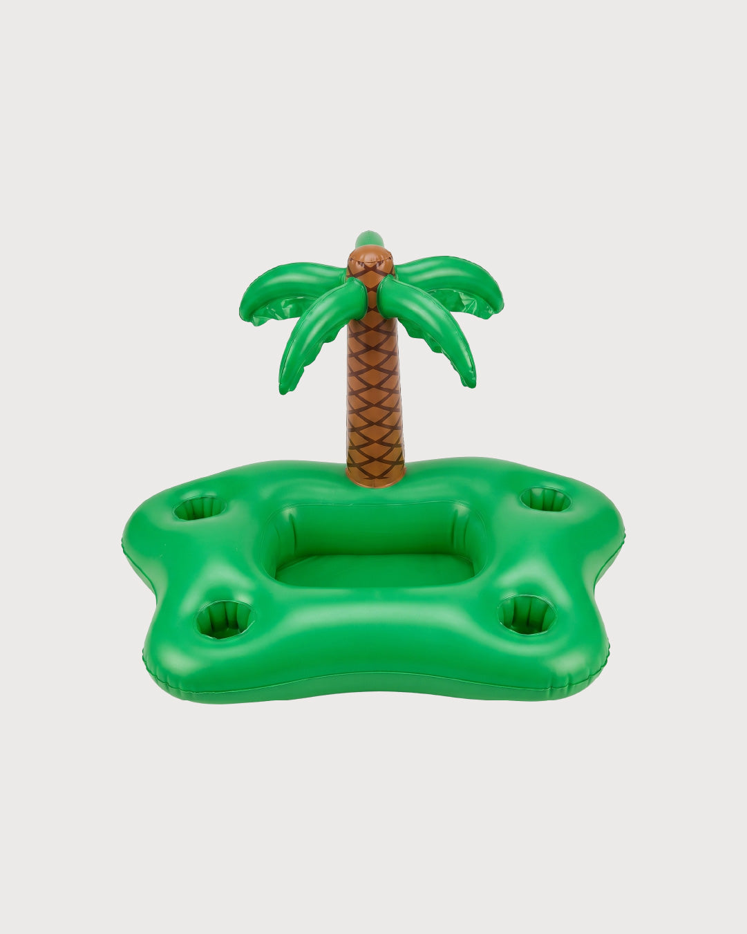 Inflatable Pool Drink Holder Tray with Palm Tree