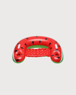 Inflatable Watermelon Pool Lounger with Cup Holders