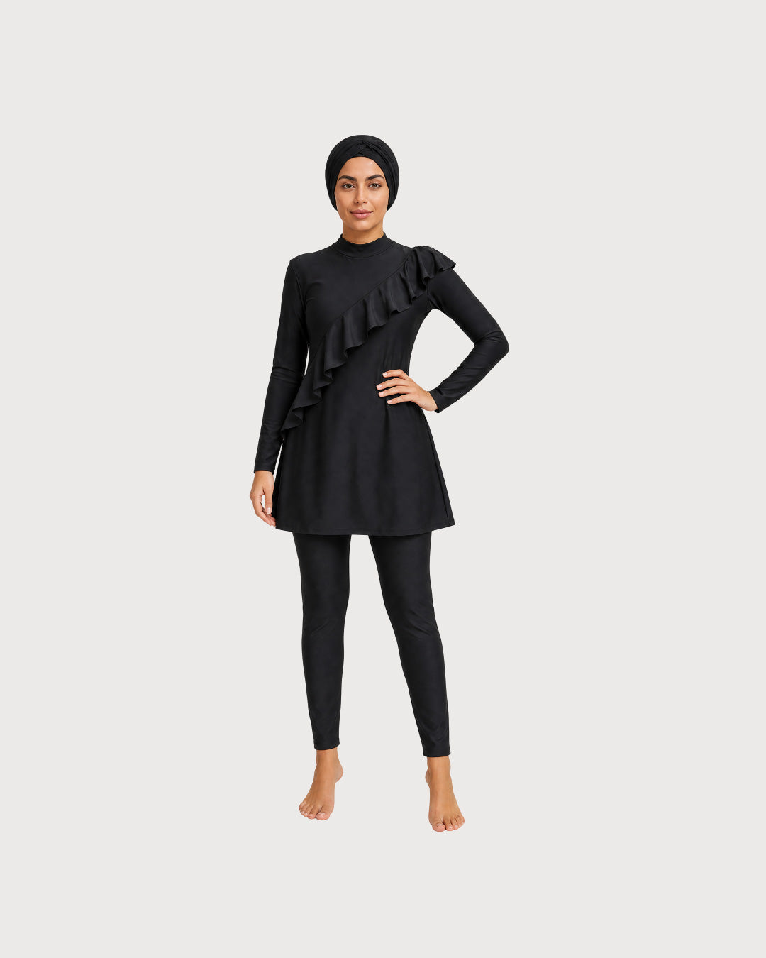 Women’s Modest Burkini Swimsuit, Swimwear, Swimming Clothes