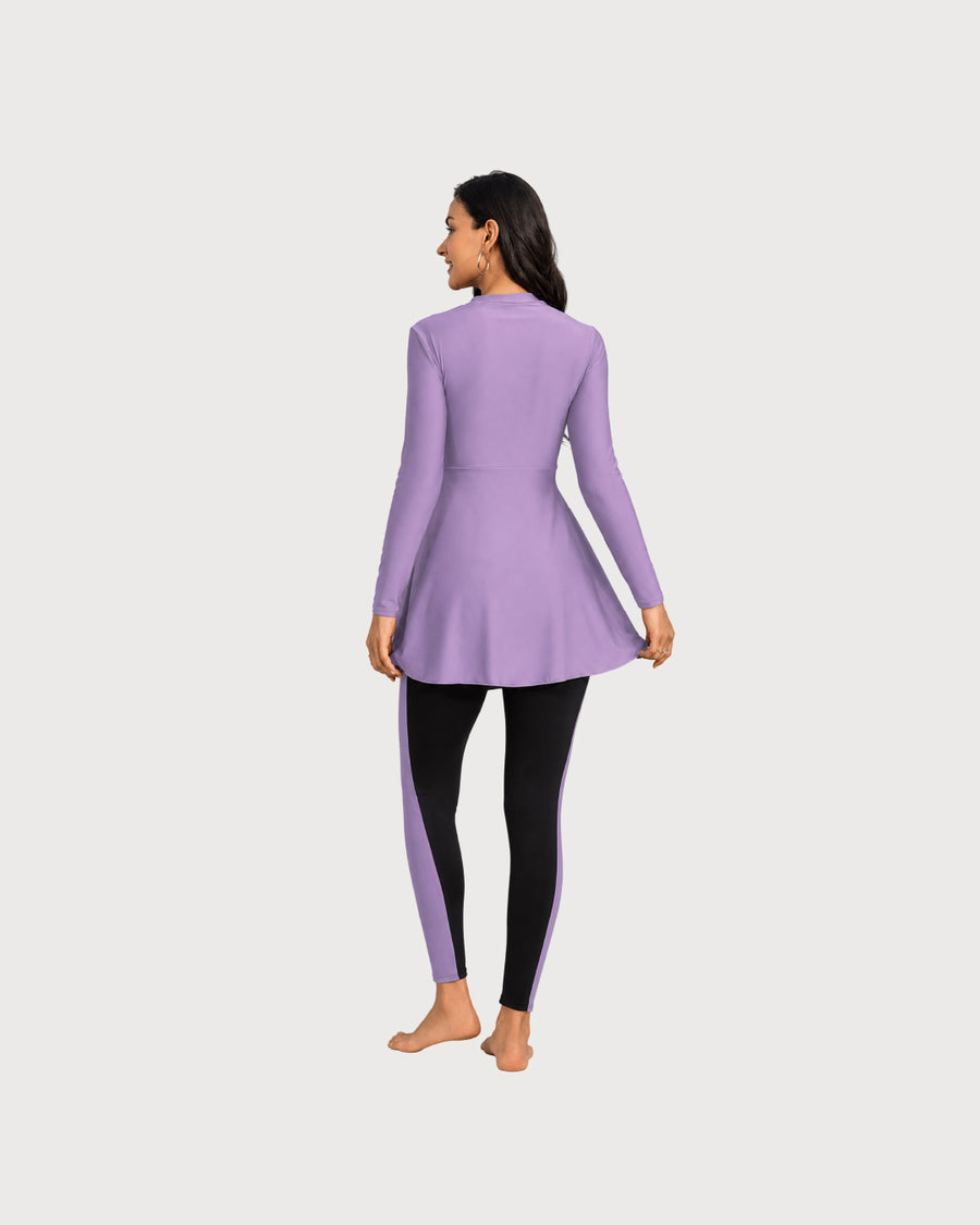 Women’s Modest Burkini Swimsuit, Swimwear, Swimming Clothes