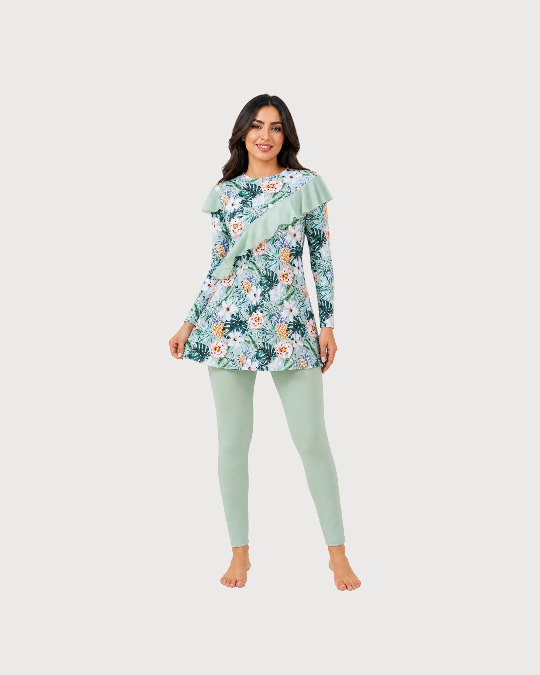 Women’s Modest Burkini Swimsuit, Swimwear, Swimming Clothes