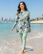 Women’s Modest Burkini Swimsuit, Swimwear, Swimming Clothes