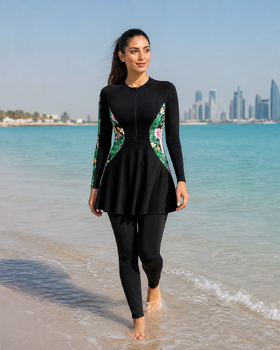 Women’s Burkini Swimsuit, Swimwear, Swimming Clothes