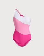 Women’s One-Shoulder Swimsuit, Swimwear, Swimming Clothes