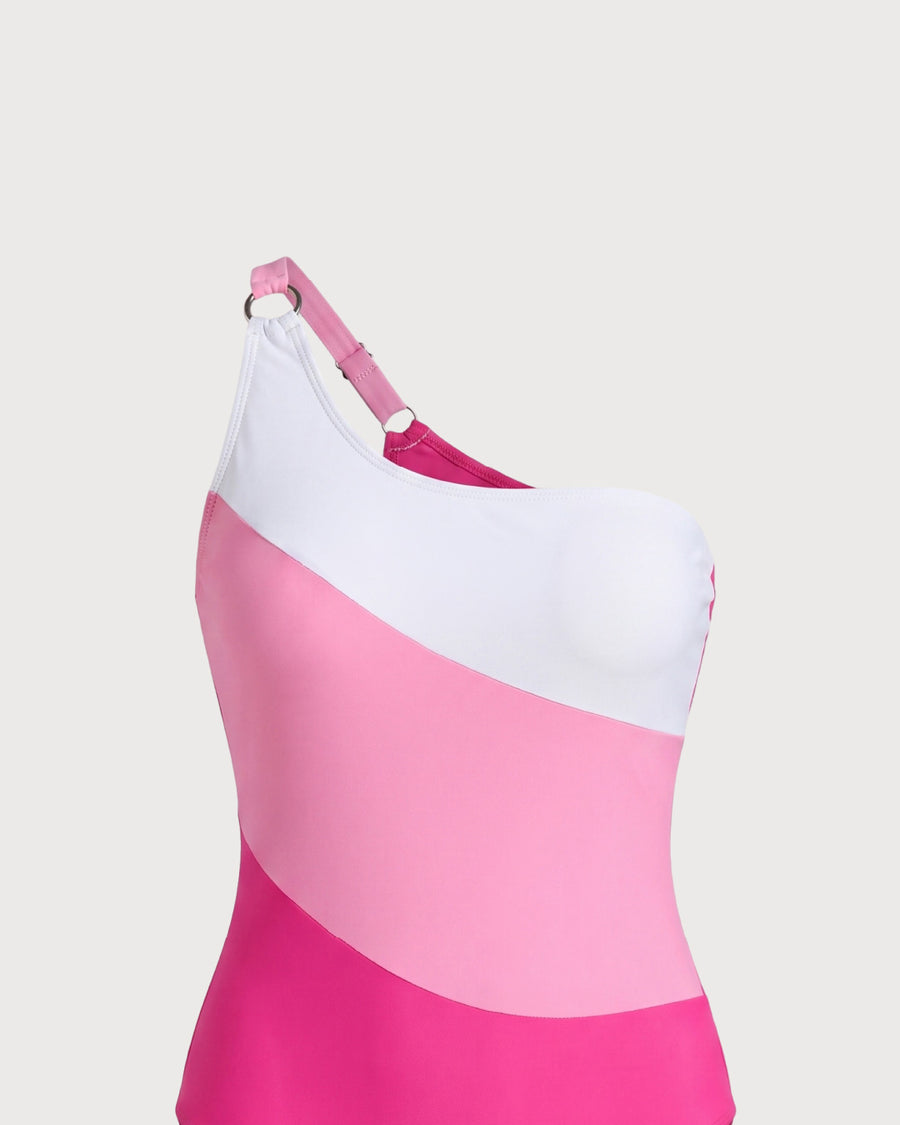 Women’s One-Shoulder Swimsuit, Swimwear, Swimming Clothes