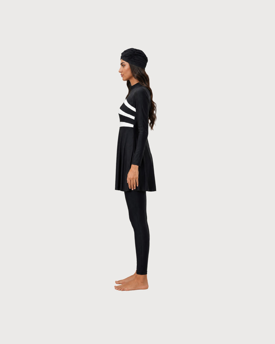 Women’s Modest Burkini Swimsuit, Swimwear, Swimming Clothes