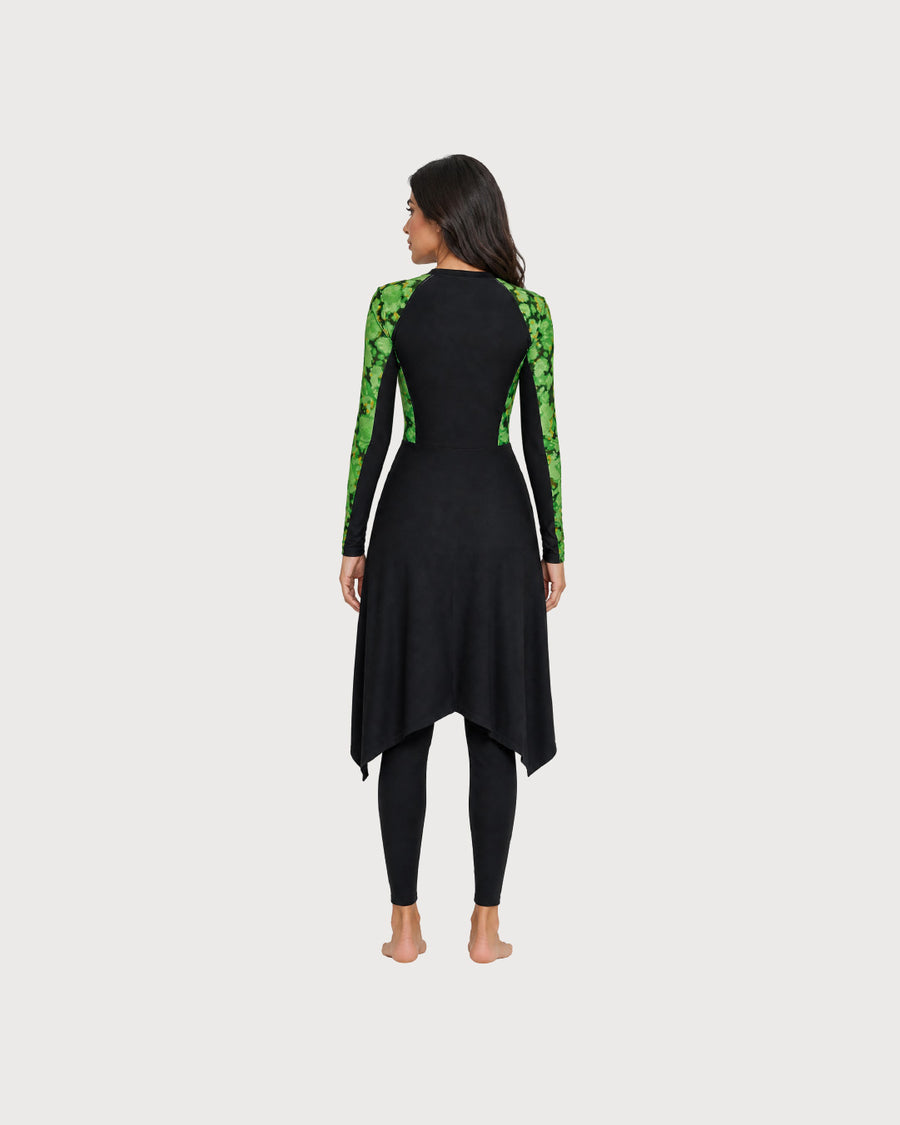 Women’s Modest Burkini Swimsuit, Swimwear, Swimming Clothes