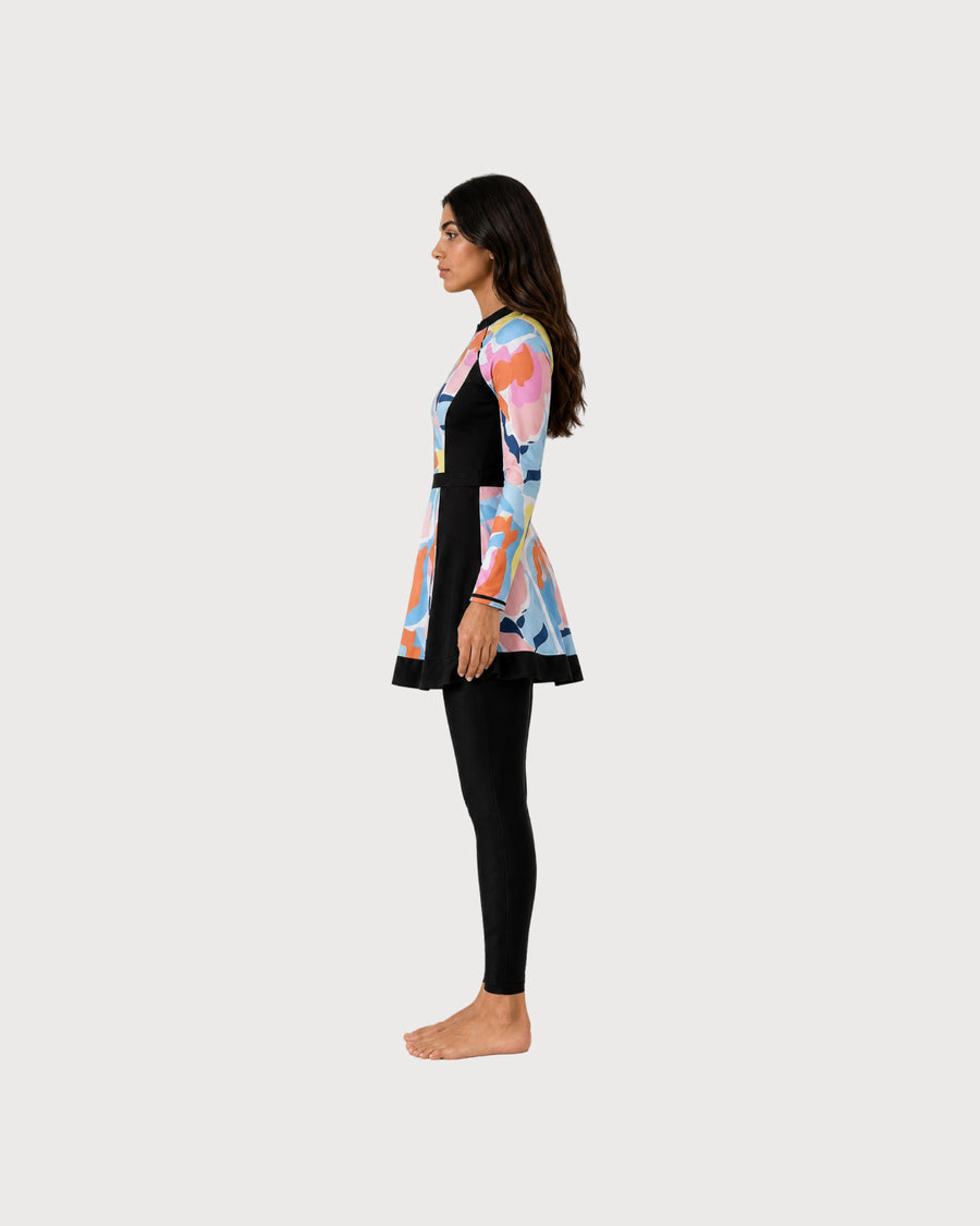 Women’s Modest Burkini Swimsuit, Swimwear, Swimming Clothes