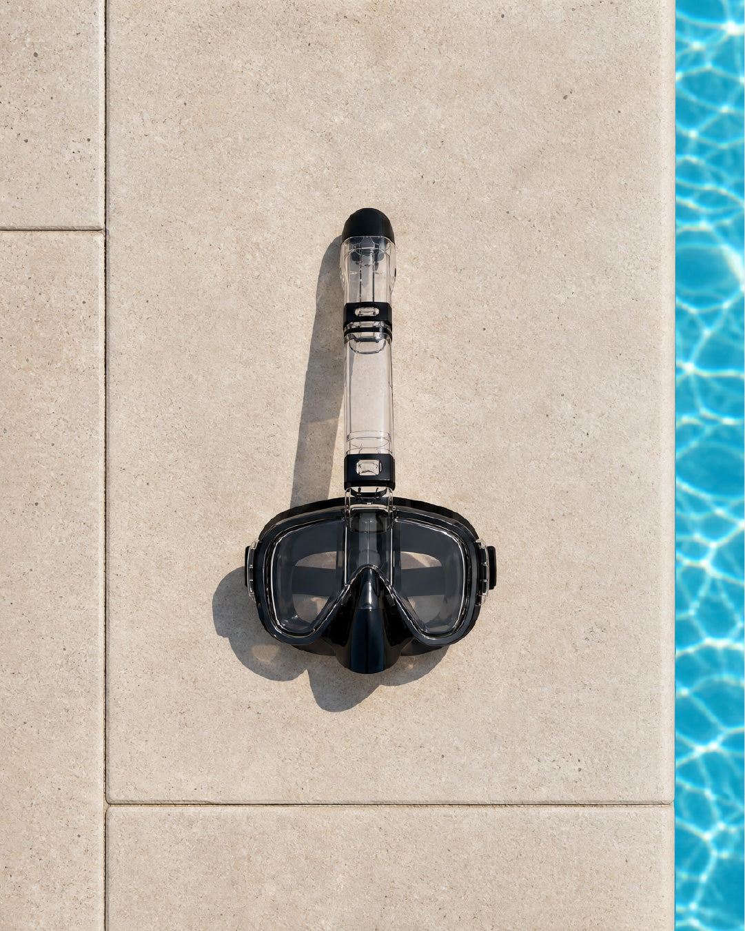 Diving Mask with Snorkel, Swimming Equipment L/XL