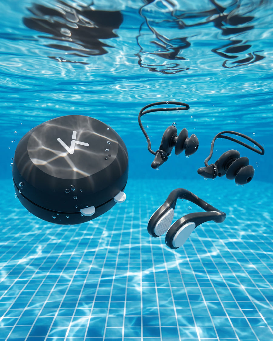 Swimming Nose Clip and Ear Plugs Set with Storage Case