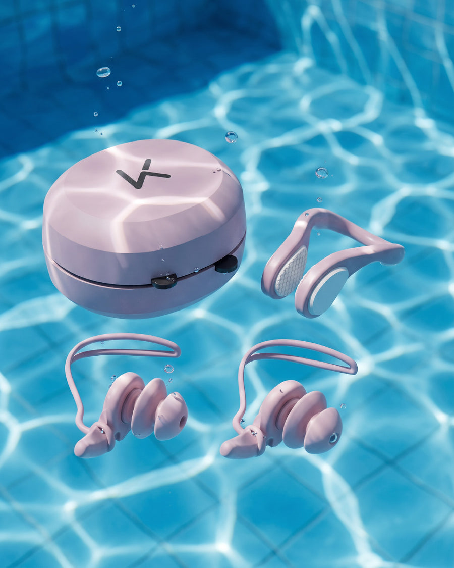 Swimming Nose Clip and Ear Plugs Set with Storage Case