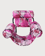 Inflatable Pool Float with Foldable Backrest