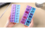 14-Grids Portable Medicine Box