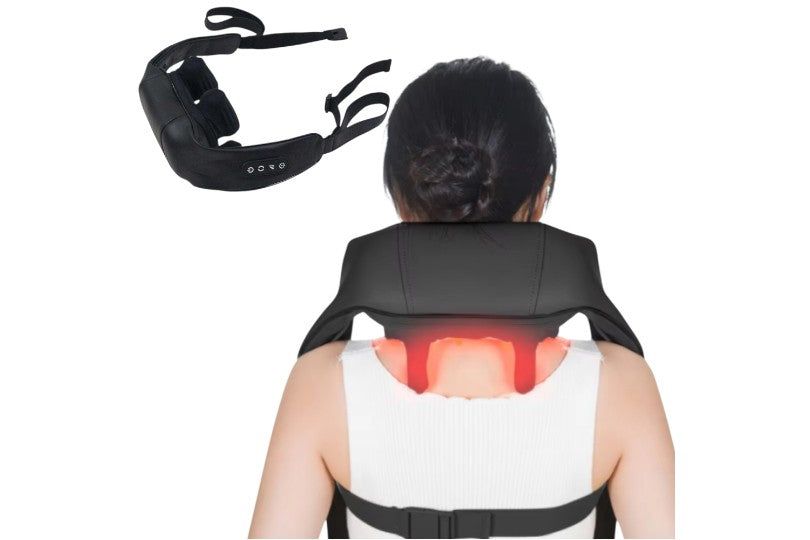 Neck & Shoulder Massage Device With Heat, 1Pc