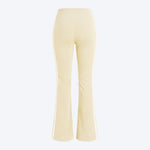 Women Flared Leggings with Side Stripes