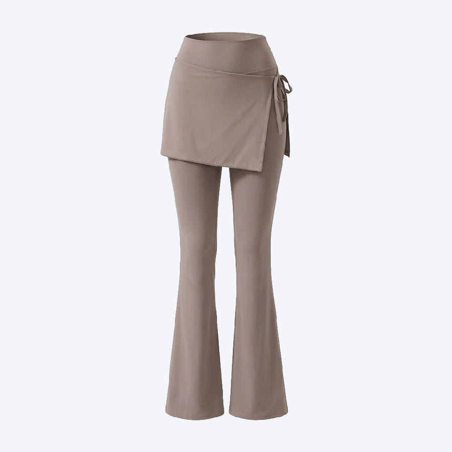 Women Wrap Skirt Leggings