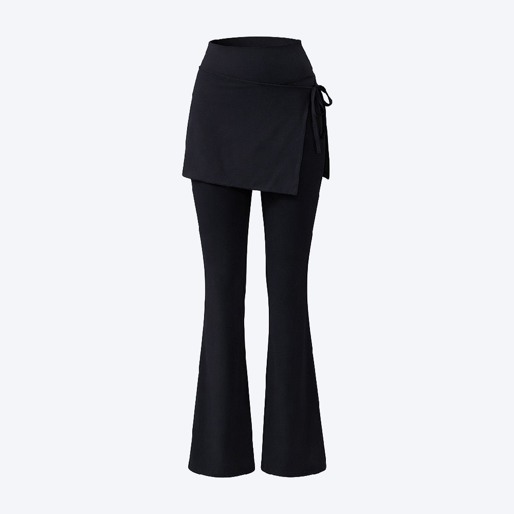 Women Wrap Skirt Leggings