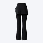 Women Wrap Skirt Leggings